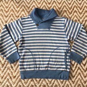 Boy’s Shawl Collar Sweatshirt